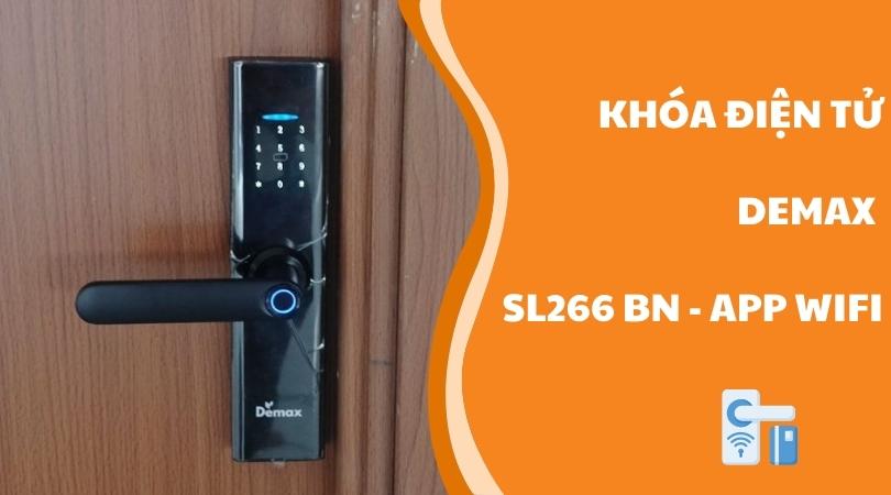 Khóa điện tử Demax EL266 BN - APP Wifi